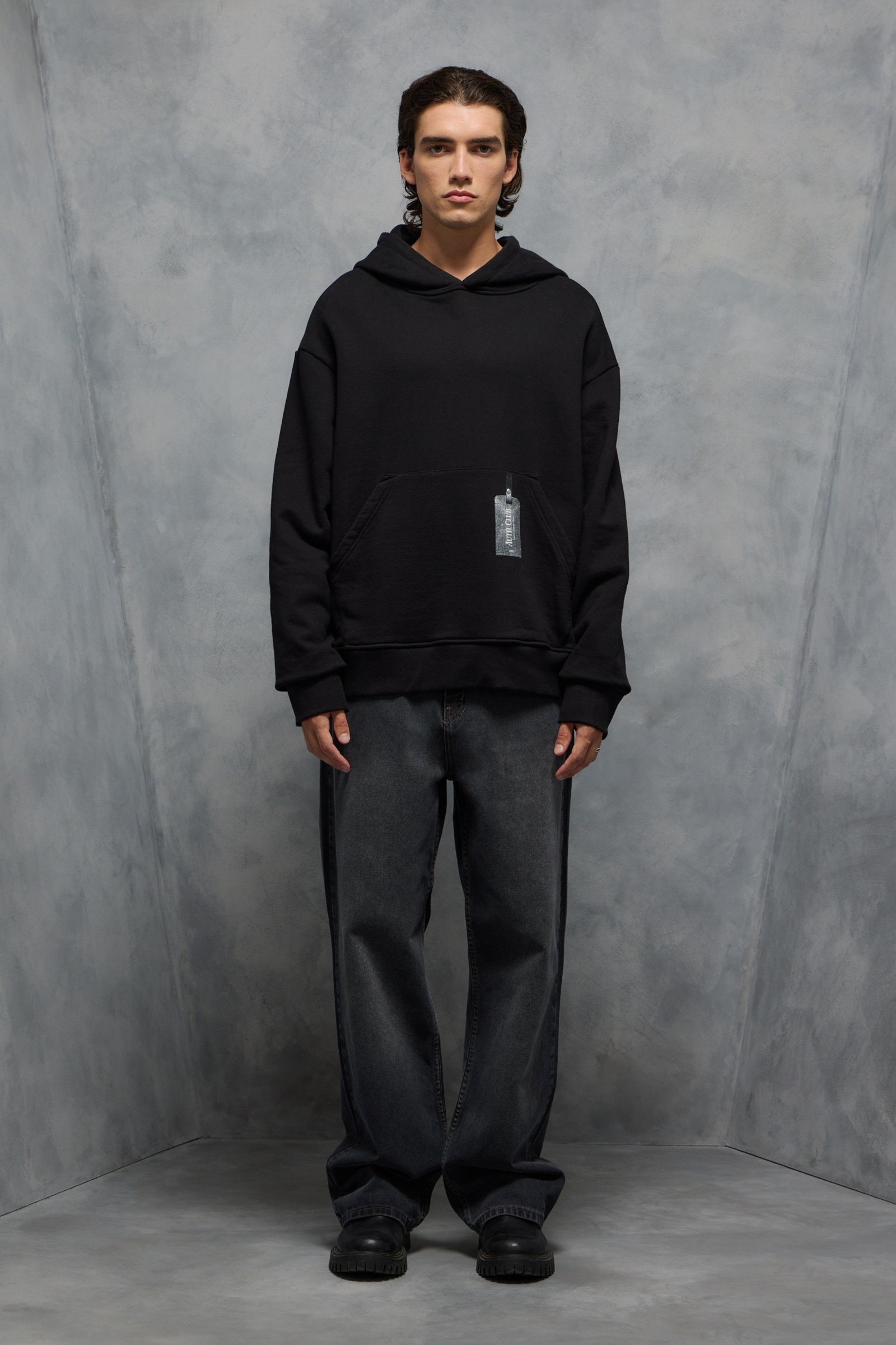 JEANS REAPER SMOKED LABEL                                                                            