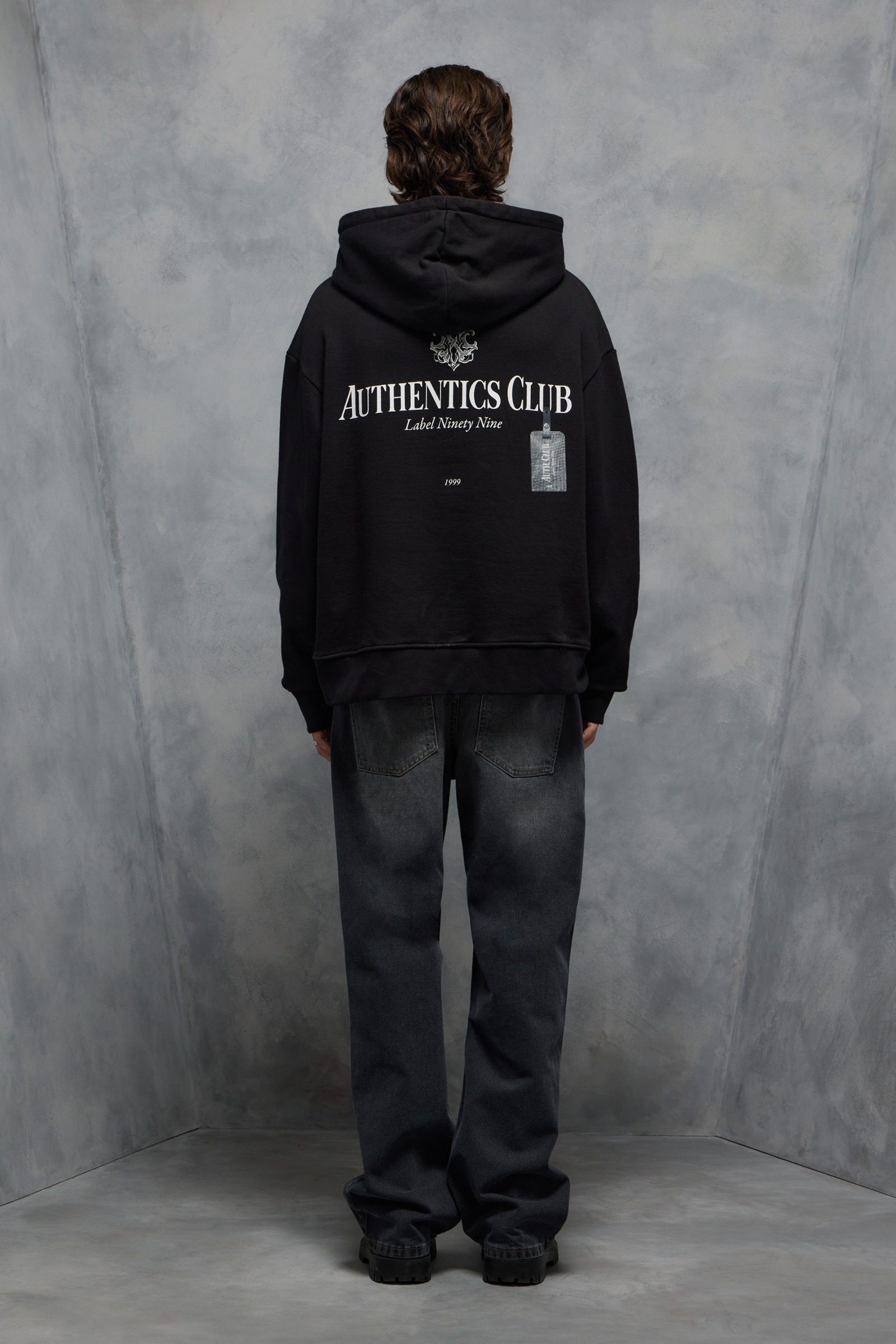 JEANS REAPER SMOKED LABEL                                                                            