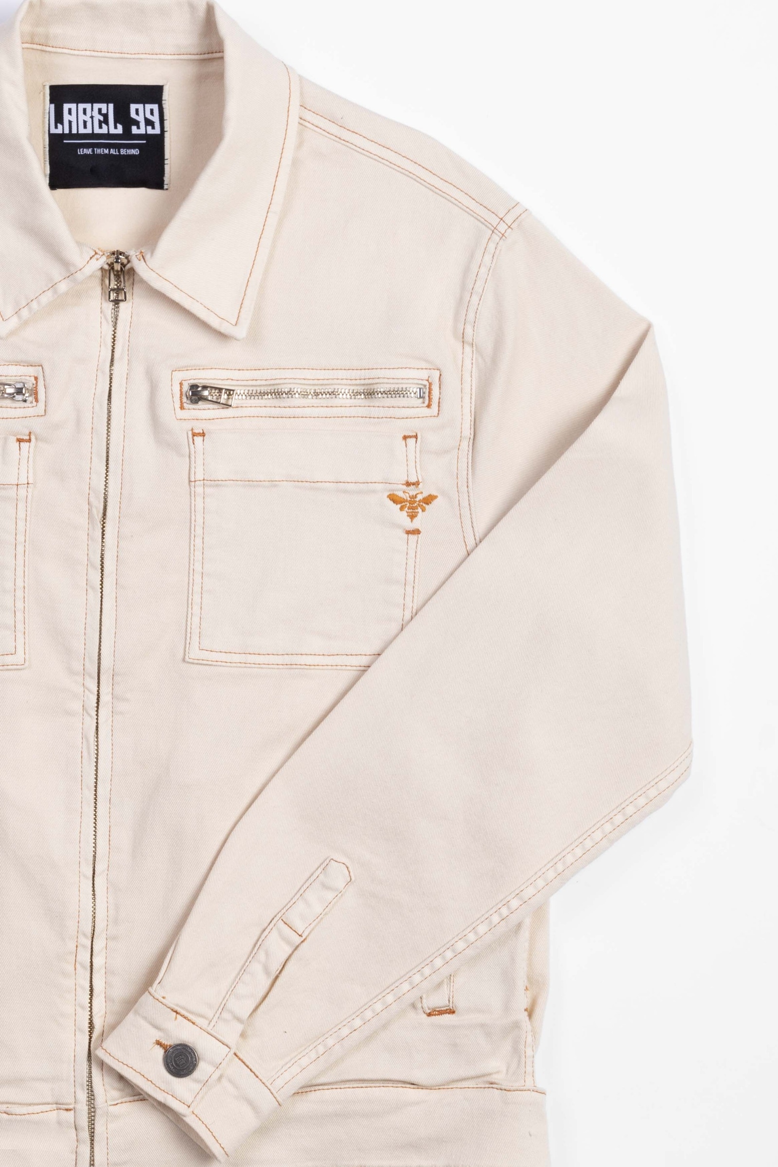 CAMPERA CREAMY LABEL