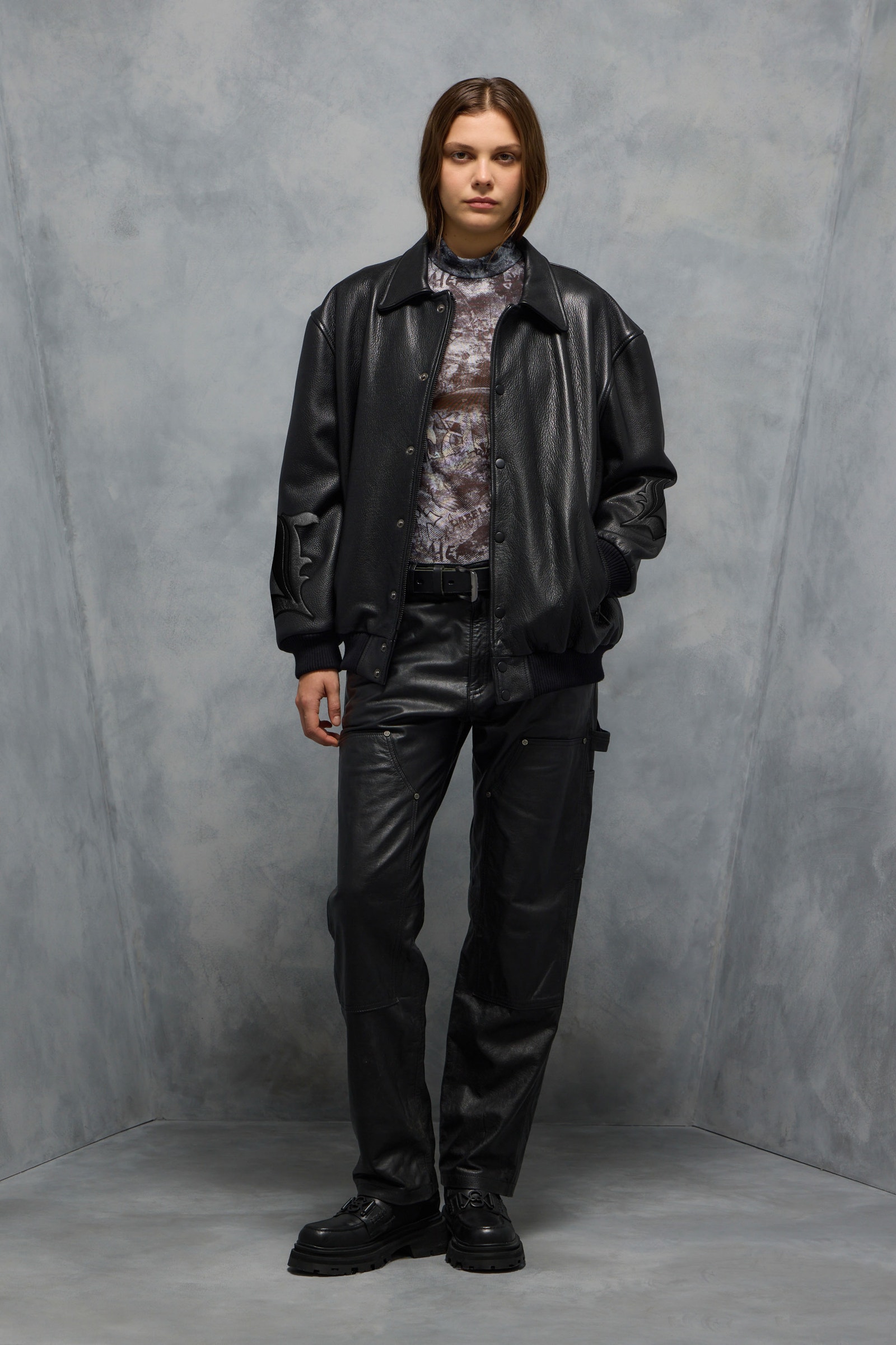 CAMPERA CUERO RAVEN                                                                                  