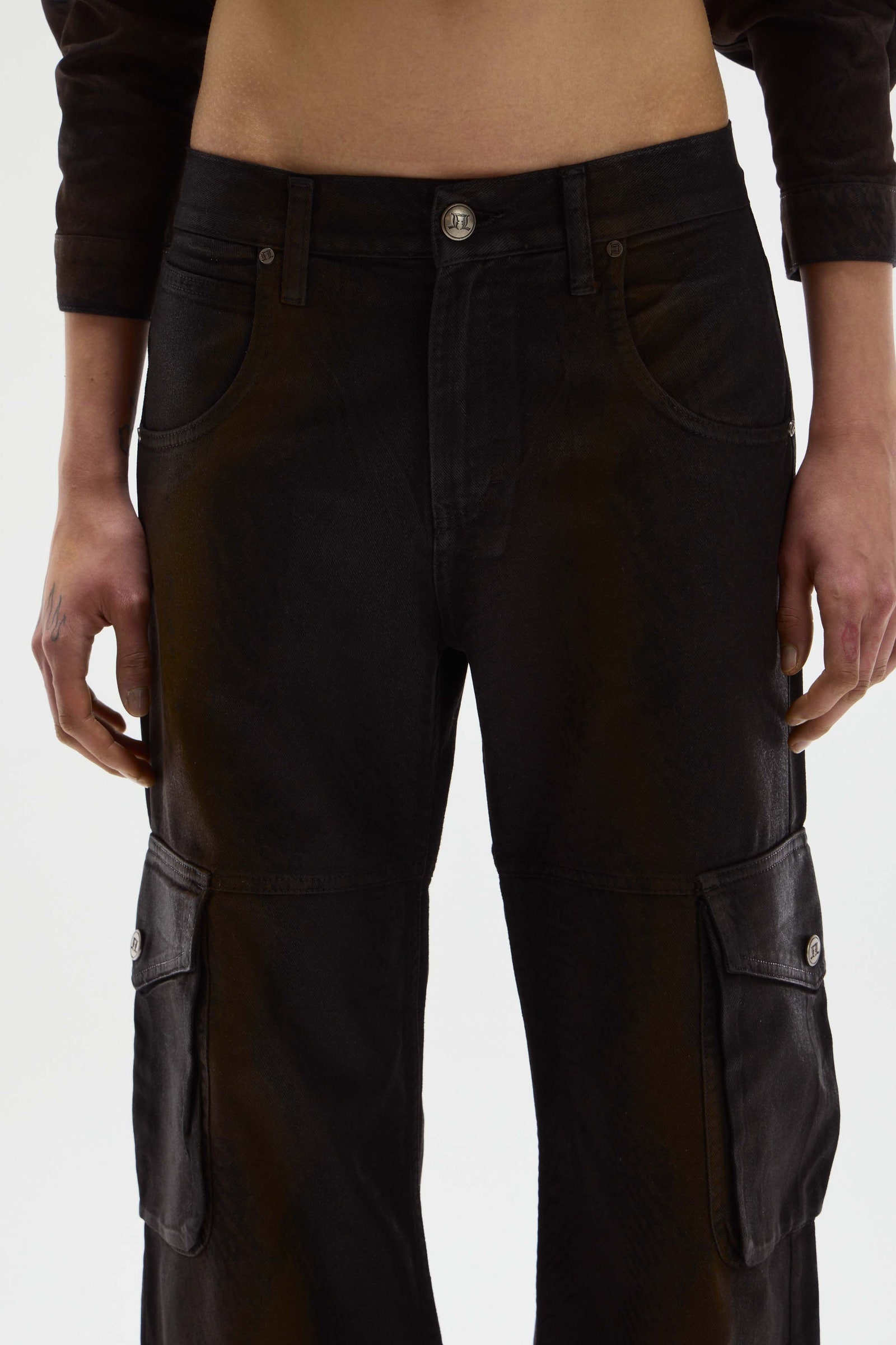 JEANS CARGO KOBRA LABEL                                                                              