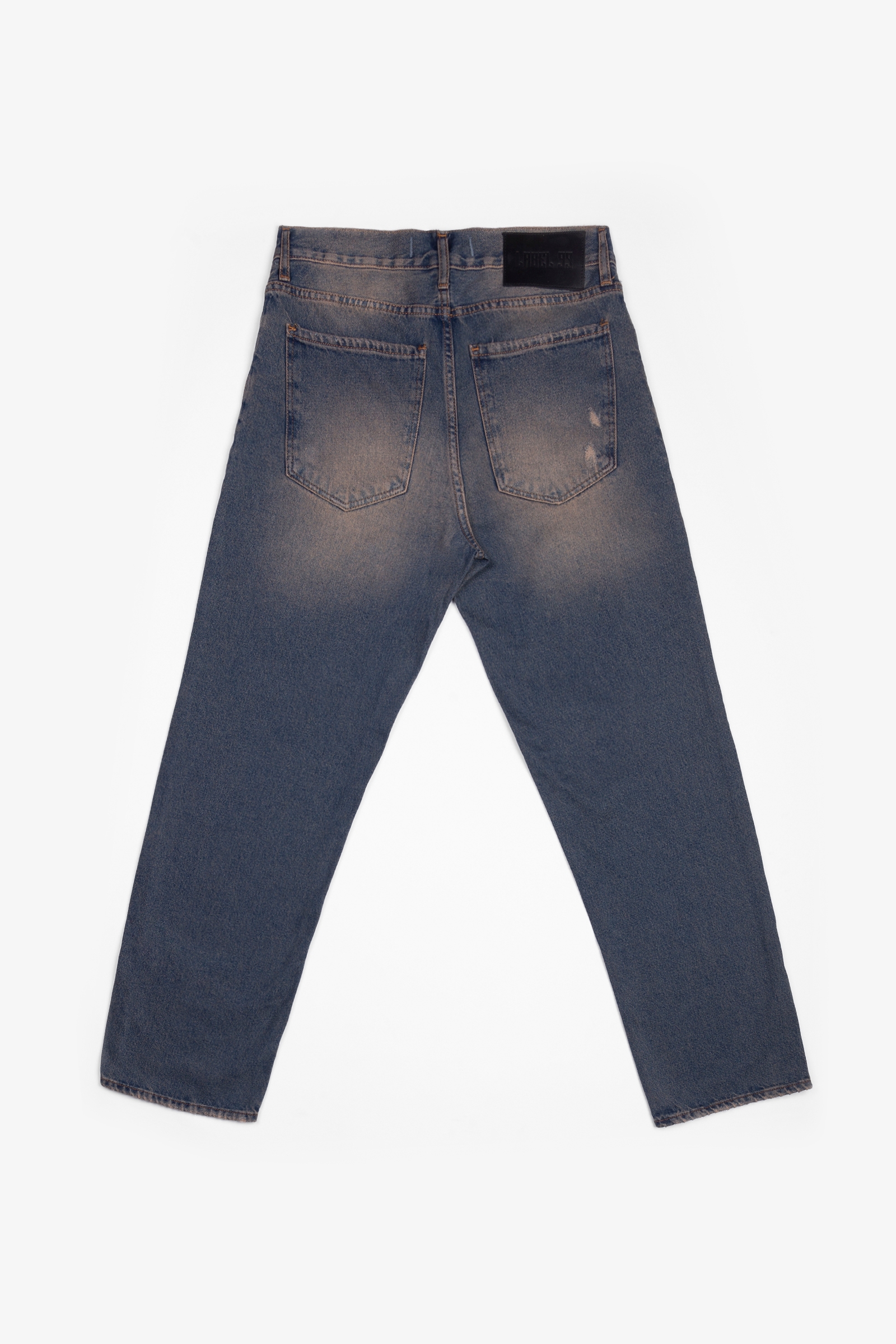 JEANS STRAIGHT OXIDE LABEL