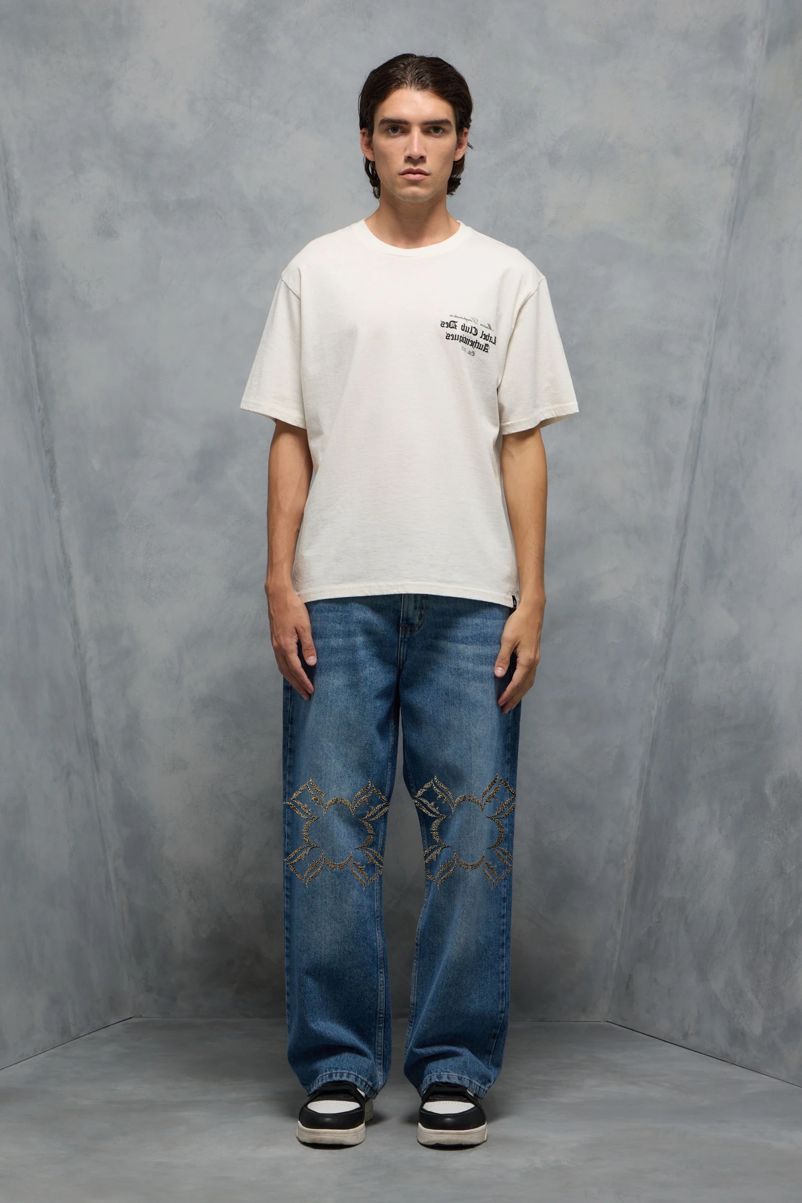 JEANS REAPER BLUE BAF LABEL                                                                          