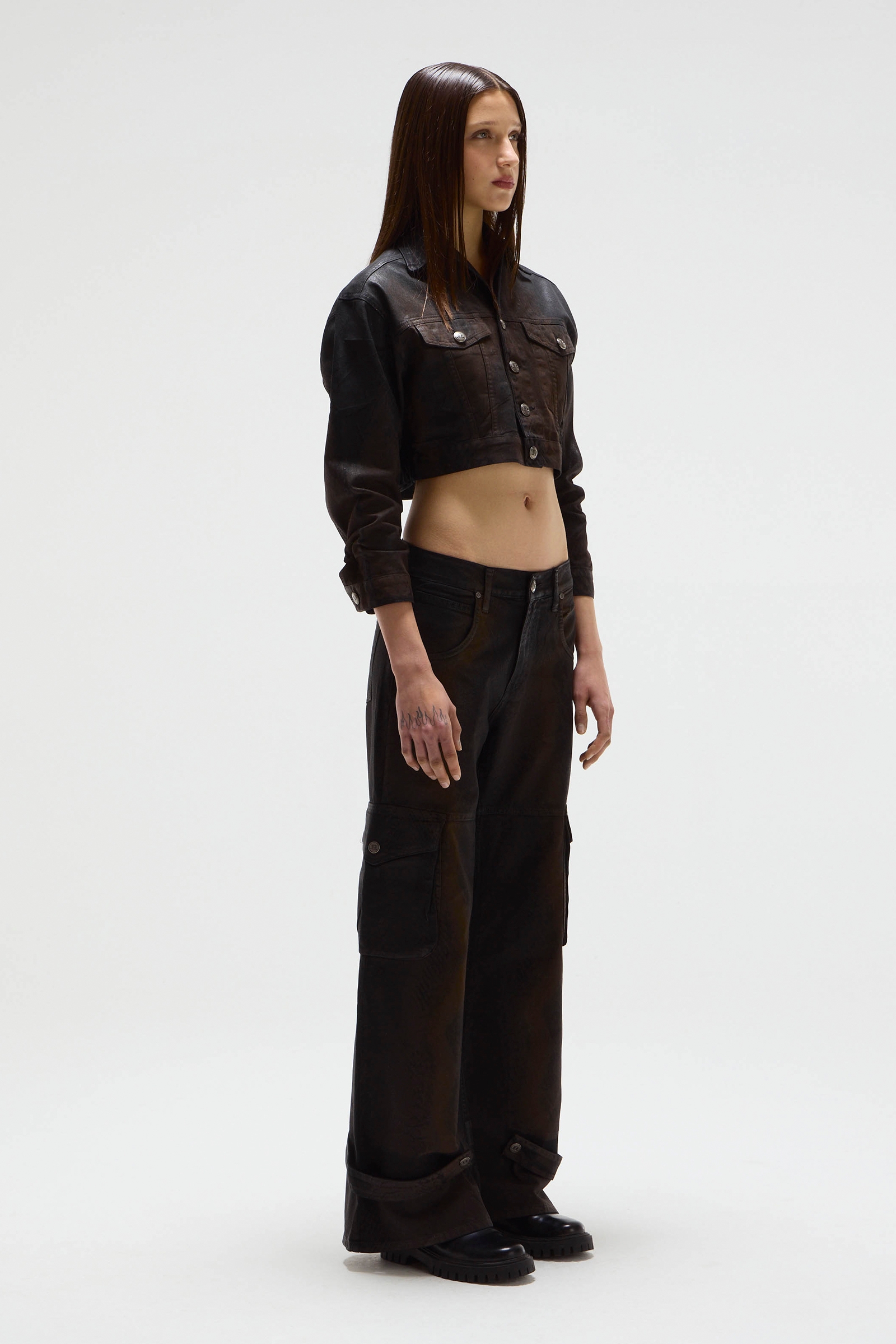 JEANS CARGO KOBRA LABEL                                                                              
